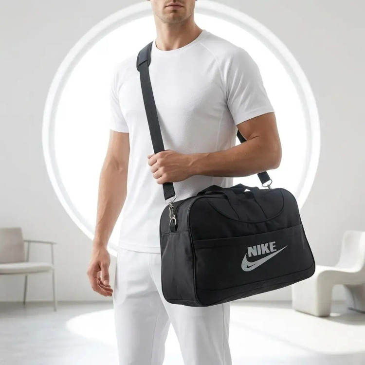 ساک ورزشی مسافرتی اسپرت پارچه ای بند دار جیب دار
