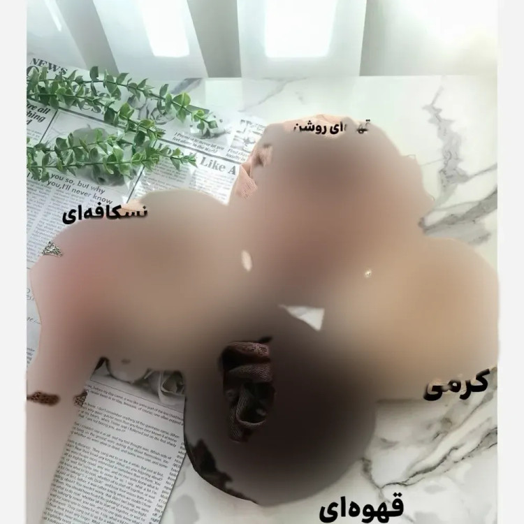 شال توری پاپیونی دور دانتل مناسب استفاده روزمره قواره 185 در 63 سانت