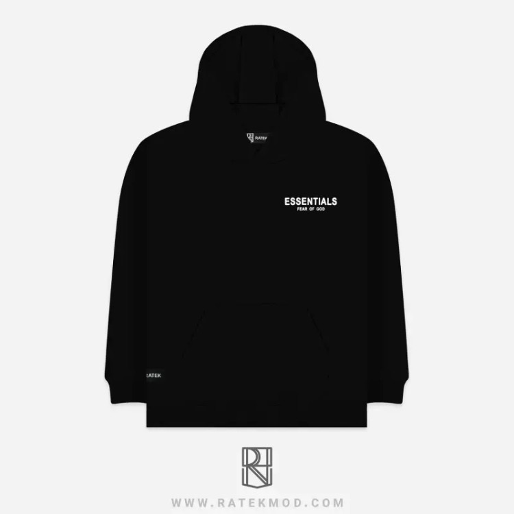 هودی پشت چاپ طرح FEAR OF GOD دورس توکرک لاکرا دار حوله ای
