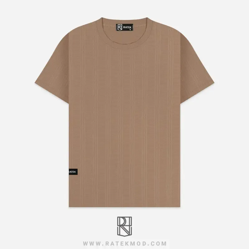 تیشرت پارچه مراکشی طرح سیوان آستین کوتاه یقه گرد رنگی سایز بزرگ و معمولی